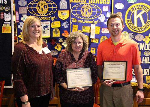 Kiwanis Club Honors Distinguished Educators Kiwanis Club Honors Distinguished Educators